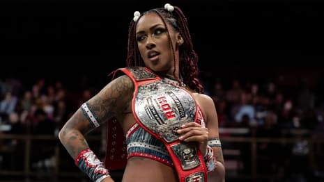 ROH Women's World Television Champion Red Velvet Sidelined With An Injury