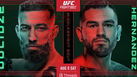 Roman Dolidze And Anthony Hernandez Headline UFC VEGAS 109