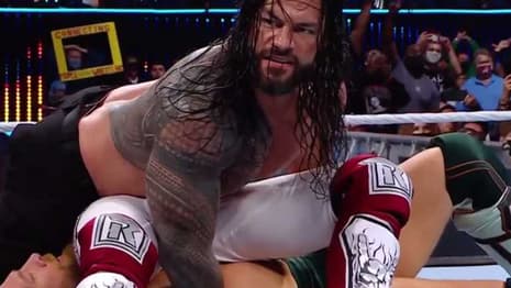Roman Reigns Retains The Universal Title At WRESTLEMANIA By Pinning BOTH Edge & Daniel Bryan