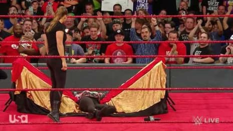 Ronda Rousey Opens RAW By Decimating Alexa Bliss, Kurt Angle & A Bunch Of Refs; Receives 30-Day Suspension