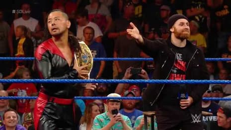 Sami Zayn Now Appears To Be Managing Intercontinental Champion Shinsuke Nakamura
