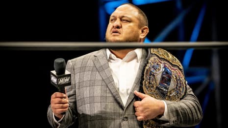 Samoa Joe Feels That His First Run With The AEW World Title Wasn't What He Hoped It Would Be