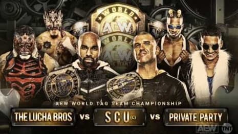 SCU Retains The AEW World Tag Team Titles; Christopher Daniels Makes His Return At AEW's FULL GEAR