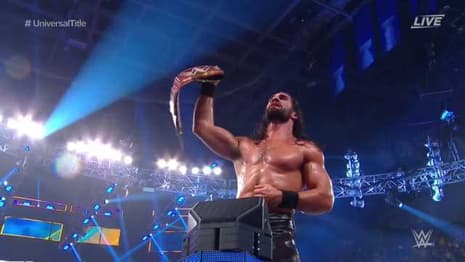Seth Rollins Pins Brock Lesnar To Regain The Universal Championship At SUMMERSLAM