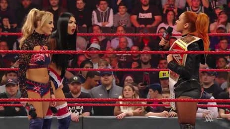 Shayna Baszler And The Horsewomen Take Out Becky Lynch And Charlotte Flair On RAW