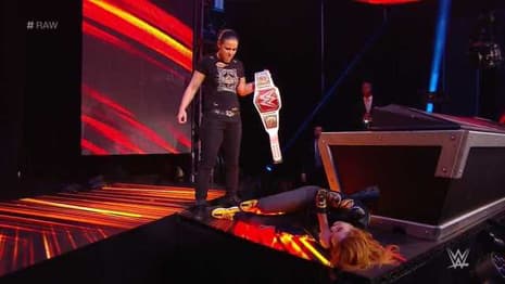 Shayna Baszler Sends A Message To Becky Lynch With A Brutal Attack On Monday Night RAW
