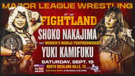 Shoko Nakajima Is Scheduled To Defend The Women’s World Featherweight Title At MLW's FIGHTLAND