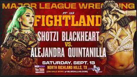 Shotzi Blackheart Returns To MAJOR LEAGUE WRESTLING To Fight Alejandra Quintanilla