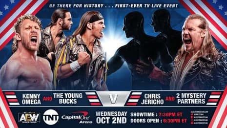 Six-Man Tag Team Match With Kenny Omega & The Young Bucks Has Been Confirmed For The First AEW Show On TNT