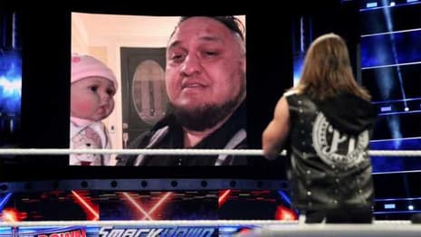 SMACKDOWN LIVE Ended On A Cliffhanger Last Night As Samoa Joe Paid A Visit TO AJ Styles' Home