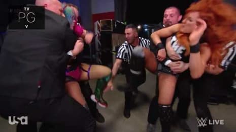 SMACKDOWN LIVE Kicked-Off With A Pull-Apart Brawl Between Becky Lynch And Asuka