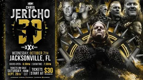 Special 30 Years of Chris Jericho Episode Of AEW DYNAMITE Announced For October 7