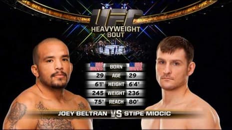 Stipe Miocic's Heavyweight Fight Against Joey Beltran At UFC 136 Is Released