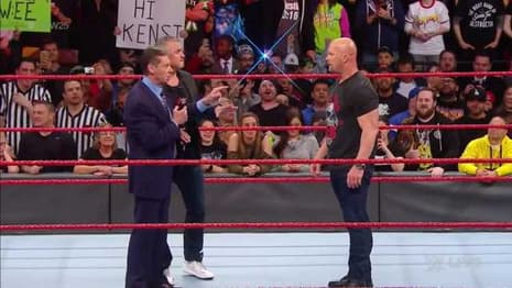 Stone Cold Steve Austin And Vince McMahon Renew Their Legendary Rivalry To Kick-Off RAW's Anniversary Show