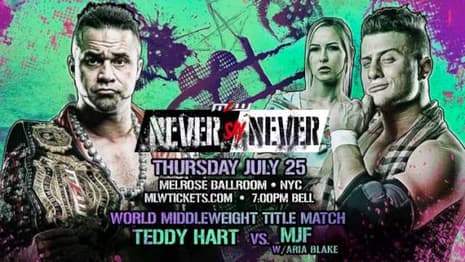Teddy Hart Will Defend The MLW World Middleweight Title Against MJF At The NEVER SAY NEVER Tapings