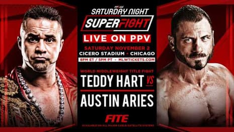 Teddy Hart Will Defend The World Middleweight Title Against Austin Aries At MLW SATURDAY NIGHT SUPERFIGHT