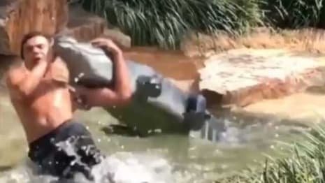 Teen Who Attempted To RKO His Teacher Arrested Again... For Hitting The Move On A Plastic Alligator