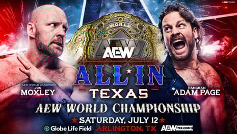 Texas Death Match For AEW World Title, MJF Earns #2 Casino Gauntlet Spot - Updated AEW All In: Texas Card
