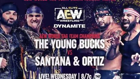 The AEW World Tag Team Championship Match Will Headline Tonight's Episode Of DYNAMITE