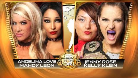 The Allure's Angelina Love & Mandy Leon Set To Take On Kelly Klein & Mandy Rose At ROH's BEST IN THE WORLD