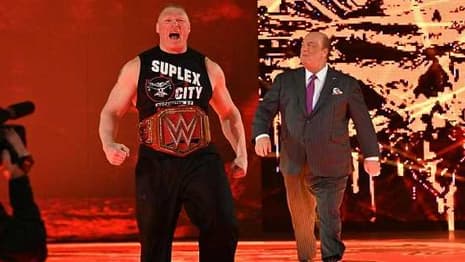 The Confrontation Between Seth Rollins And Brock Lesnar On RAW Was Supposed To Have A Different Ending