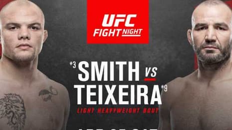 The Full Line-Up For UFC FIGHT NIGHT: SMITH VS. TEIXEIRA Has Been Confirmed