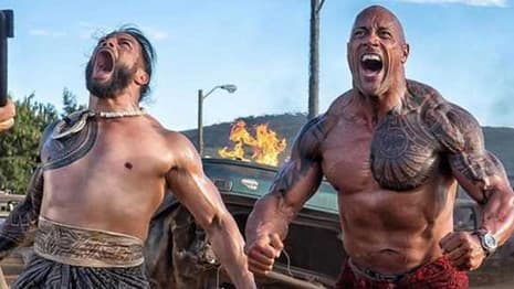 The Rock Teams Up With Roman Reigns In The Action-Packed New Trailer For HOBBS & SHAW