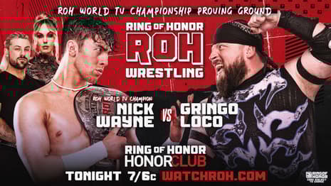 The ROH World Television Champion Will Be In Action On Tonight's Episode