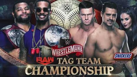 The Street Profits Retain The RAW Tag Team Titles At WRESTLEMANIA As Bianca Belair Destroys Zelina Vega