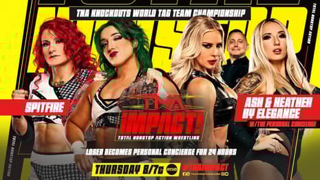 The TNA Knockouts Tag Team Titles Will Be On The Line This Thursday On TNA IMPACT!