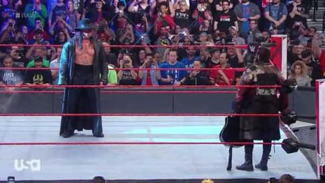 The Undertaker Shows Up On RAW And Takes Elias Out With A Tombstone