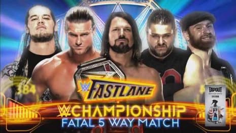 The WWE Championship Match At The Upcoming FASTLANE Pay-Per-View Will Now Be A Fatal 5-Way