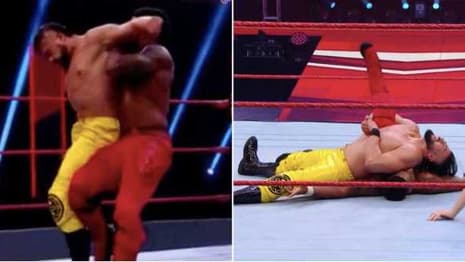 There's Speculation That Cedric Alexander May Have Been Knocked Out During His Match On RAW