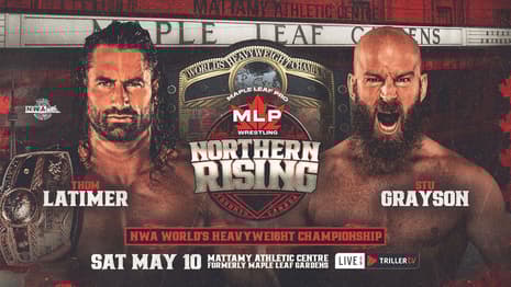 Thom Latimer Will Defend The NWA Worlds Heavyweight Title At MLP NORTHERN RISING