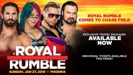 Tickets For The ROYAL RUMBLE Set To Go On Sale Tomorrow As WWE Debuts An Official Poster For The PPV