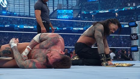 TITLE CHANGE! Roman Reigns Defeats CM Punk To Win World Heavyweight Championship At WrestleMania 42