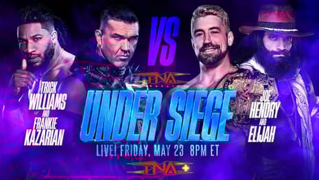 TNA Under Siege 2025 PPV Results: Joe Hendry & Elijah vs Trick Williams & Frankie Kazarian
