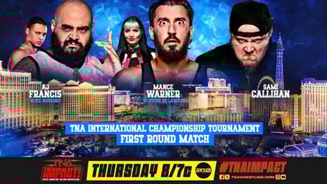 Tonight's Episode Of TNA IMPACT! Kicks Off The International Title Tournament