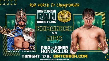Tonight's Special RING OF HONOR Episode Features A First-Time Ever Title Match