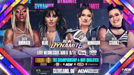 Tony Khan Announces A Four Way Qualifier For The TBS Championship On DYNAMITE