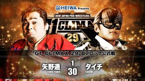Toru Yano Outsmarts Taichi To Score The Victory On Day 16 Of The G1 CLIMAX Tournament
