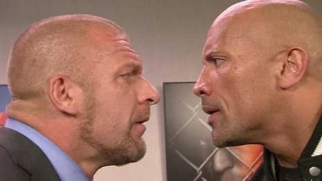 Triple H Recalls The Funny Origin Story Of Dwayne The Rock Johnson's People Elbow