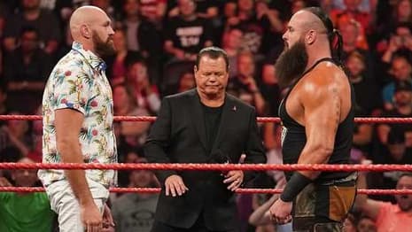 Tyson Fury Vowed To Knock Out Braun Strowman At CROWN JEWEL During RAW Contract Signing