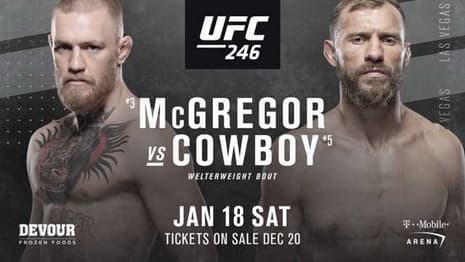 UFC 246 Countdown Special Showcases The Training Of Both Conor McGregor And Donald Cerrone