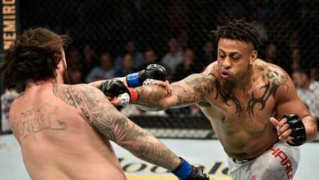 UFC BOSTON: Greg Hardy Causes A Stir By Using Inhaler In Between Rounds In Win Over Ben Sosoli