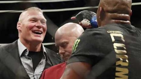 UFC Is Reportedly Planning For Brock Lesnar To Fight Daniel Cormier In August