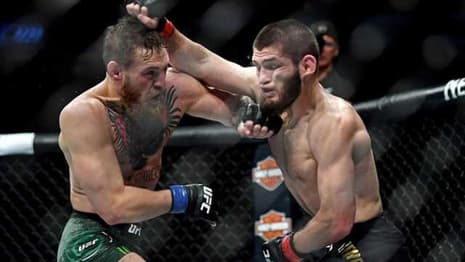 UFC Lightweight Champion Khabib Nurmagomedov Trades Jabs With Former Champ Conor McGregor