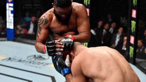 UFC RALEIGH: Curtis Blaydes Makes Case For Heavyweight Title Shot After TKO Win Over Junior Dos Santos