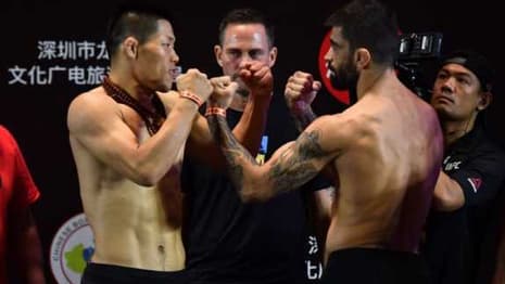 UFC SHENZHEN Results: Li Jingliang Wins Third Round Stunner; TKOs Elizeu Dos Santos In Final Moments