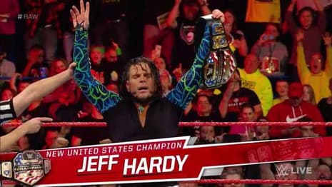 United States Champion Jinder Mahal Debuts On RAW; Immediately Loses The Title To Jeff Hardy